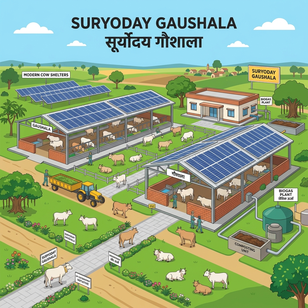 UP's Panchgavya Mission: ஒரு மாவட்டத்திற்கு ஒரு மாதிரி கௌஷாலா — எப்படி விண்ணப்பிப்பது